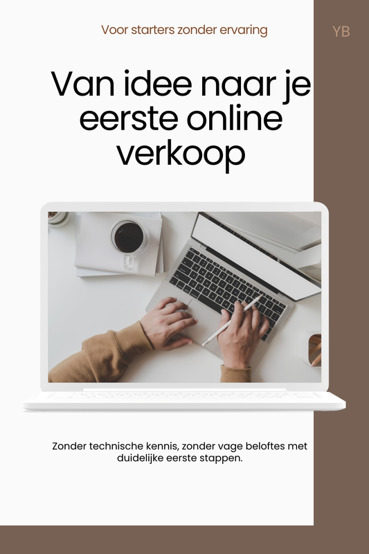 Gids 1 - Van Idee Naar Je Eerste Online Verkoop